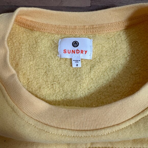 Sundry Colorblock Sweatshirt Size 2 / US Size Medium - Picture 4 of 7